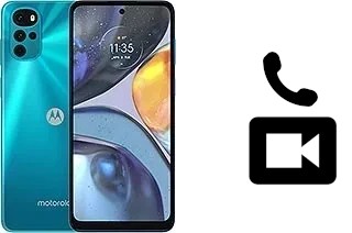 Videoanruf mit Motorola Moto G22