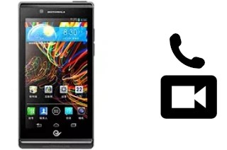 Videoanruf mit Motorola RAZR V XT889