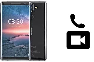 Videoanruf mit Nokia 8 Sirocco