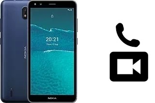 Videoanruf mit Nokia C1 2nd Edition