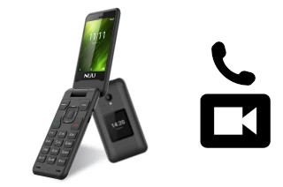 Videoanruf mit NUU Mobile F4L Flip Phone