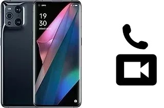 Videoanruf mit Oppo Find X3 Pro