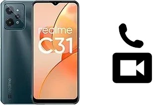 Videoanruf mit Realme C31