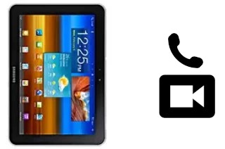 Videoanruf mit Samsung Galaxy Tab 8.9 4G P7320T