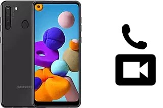 Videoanruf mit Samsung Galaxy A21