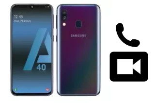 Videoanruf mit Samsung Galaxy A40s