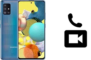 Videoanruf mit Samsung Galaxy A51 5G UW