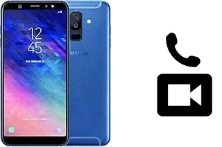 Videoanruf mit Samsung Galaxy A6+ (2018)