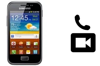 Videoanruf mit Samsung Galaxy Ace Plus S7500