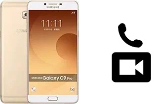 Videoanruf mit Samsung Galaxy C9 Pro