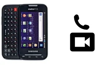 Videoanruf mit Samsung R910 Galaxy Indulge