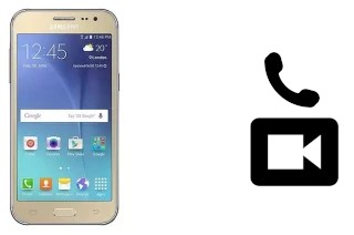 Videoanruf mit Samsung Galaxy J2 DTV