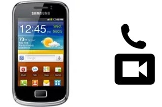 Videoanruf mit Samsung Galaxy mini 2 S6500