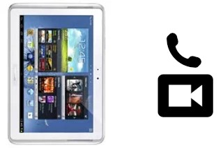 Videoanruf mit Samsung Galaxy Note 10.1 N8010