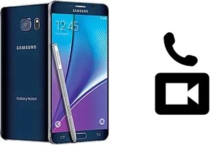 Videoanruf mit Samsung Galaxy Note5 Duos