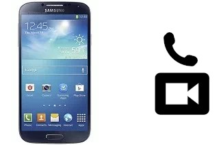 Videoanruf mit Samsung I9500 Galaxy S4