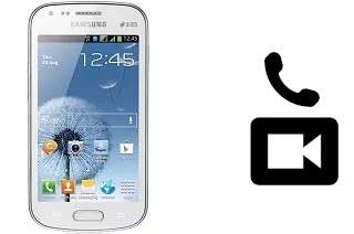 Videoanruf mit Samsung Galaxy S Duos S7562