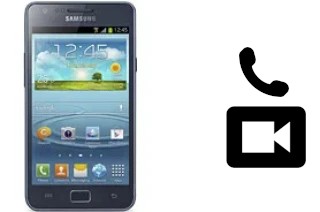 Videoanruf mit Samsung I9105 Galaxy S II Plus