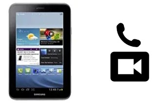 Videoanruf mit Samsung Galaxy Tab 2 7.0 P3110