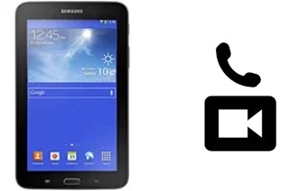 Videoanruf mit Samsung Galaxy Tab 3 Lite 7.0 3G