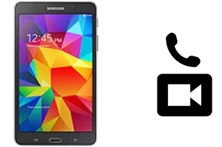 Videoanruf mit Samsung Galaxy Tab 4 7.0 LTE