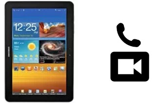 Videoanruf mit Samsung Galaxy Tab 8.9 P7310