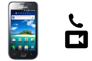 Videoanruf mit Samsung I9003 Galaxy SL