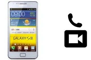 Videoanruf mit Samsung I9100G Galaxy S II