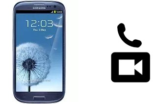 Videoanruf mit Samsung I9300 Galaxy S III