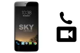 Videoanruf mit Sky-Devices Sky Elite 5-5L Plus