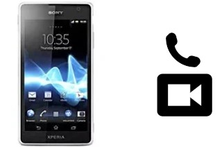 Videoanruf mit Sony Xperia GX SO-04D