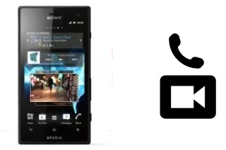 Videoanruf mit Sony Xperia acro S