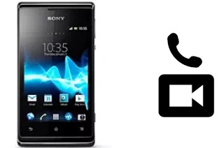 Videoanruf mit Sony Xperia E dual