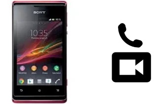 Videoanruf mit Sony Xperia E