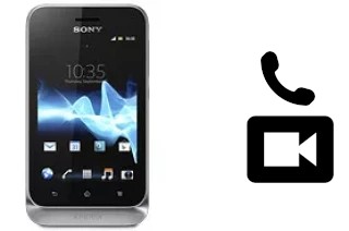 Videoanruf mit Sony Xperia tipo dual