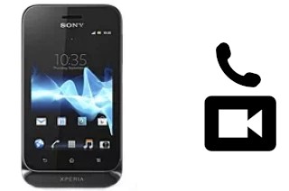 Videoanruf mit Sony Xperia tipo