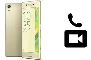 Videoanruf mit Sony Xperia X