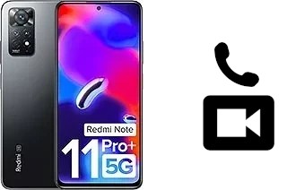 Videoanruf mit Xiaomi Redmi Note 11 Pro+ 5G