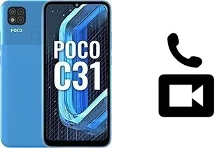 Videoanruf mit Xiaomi Poco C31