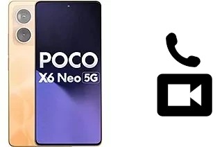 Videoanruf mit Xiaomi Poco X6 Neo