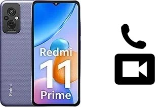 Videoanruf mit Xiaomi Redmi 11 Prime