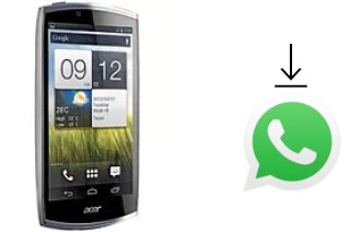 So installieren Sie WhatsApp auf einem Acer CloudMobile S500