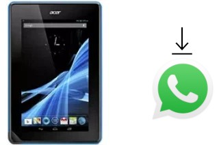 So installieren Sie WhatsApp auf einem Acer Iconia Tab B1-A71