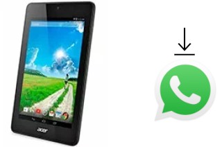 So installieren Sie WhatsApp auf einem Acer Iconia One 7 B1-730