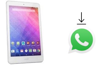 So installieren Sie WhatsApp auf einem Acer Iconia One 8 B1-820