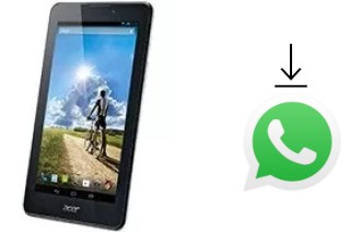 So installieren Sie WhatsApp auf einem Acer Iconia Tab 7 A1-713HD