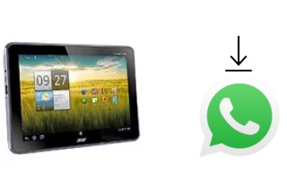 So installieren Sie WhatsApp auf einem Acer Iconia Tab A701