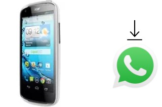 So installieren Sie WhatsApp auf einem Acer Liquid E1