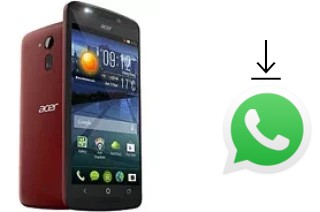 So installieren Sie WhatsApp auf einem Acer Liquid E700