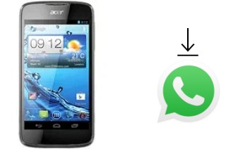 So installieren Sie WhatsApp auf einem Acer Liquid Gallant E350